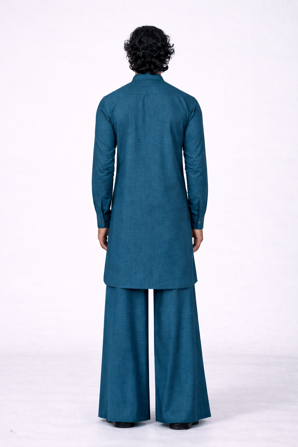 NEEL LINEN MEN'S LONG KURTA SET