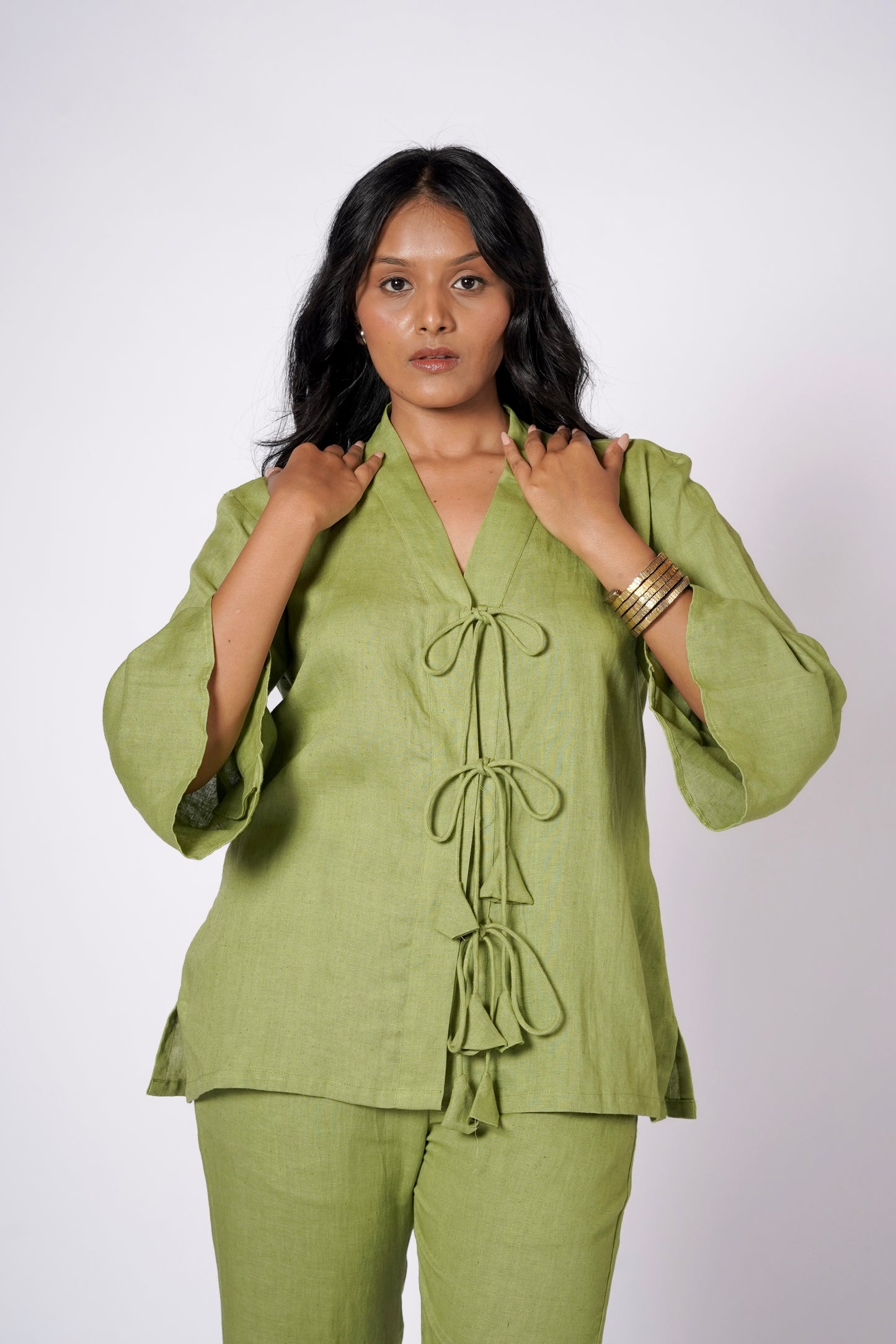 KADAMB LINEN LIMONO SET