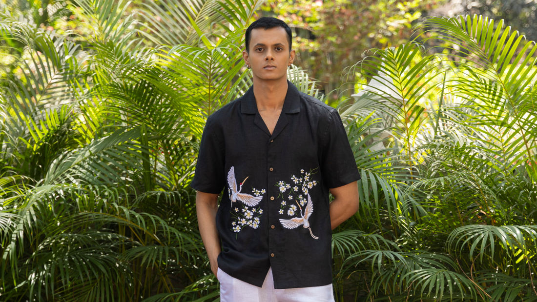 9 Must-Have Embroidered Linen Shirts to make a statement