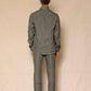 Steel Grey Linen Pants for Men
