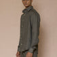 Steel Grey Men's Linen Regular Collar Shirt