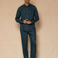 Indigo Linen Pants for Men