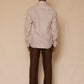 Off White Men's Linen Regular Collar Shirt