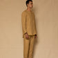 Ochre Linen Pants for Men