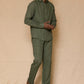 Sage Green Men's Linen Co-ord set