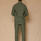 Sage Green Linen Pants for Men