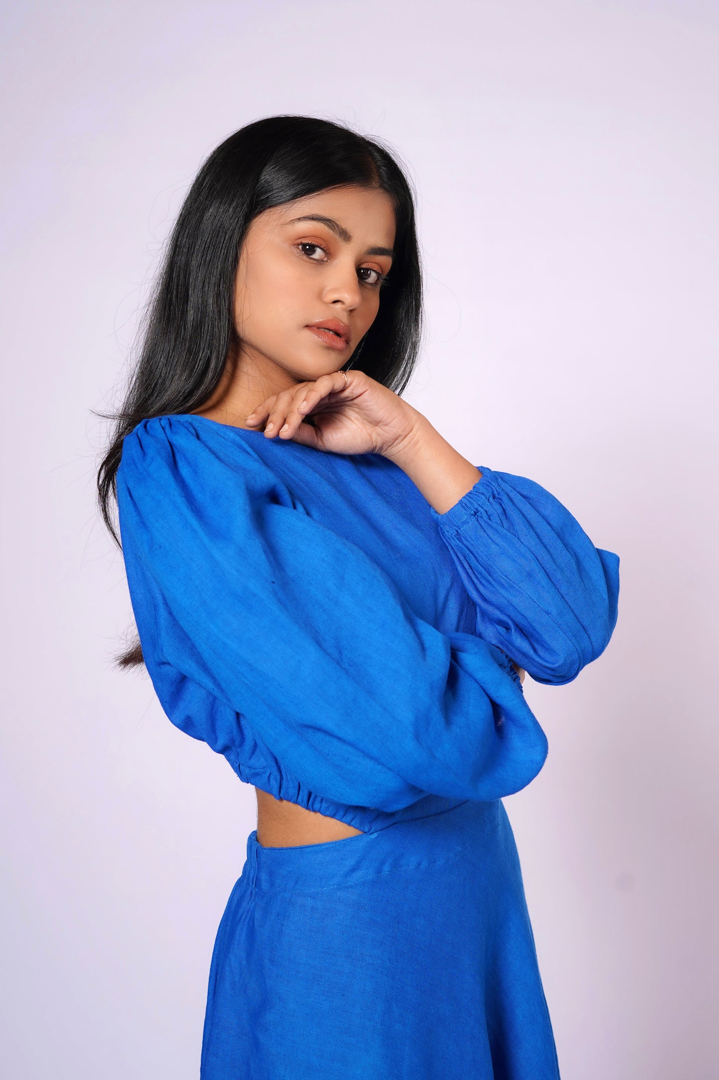 NEELAMBAR LINEN DRESS