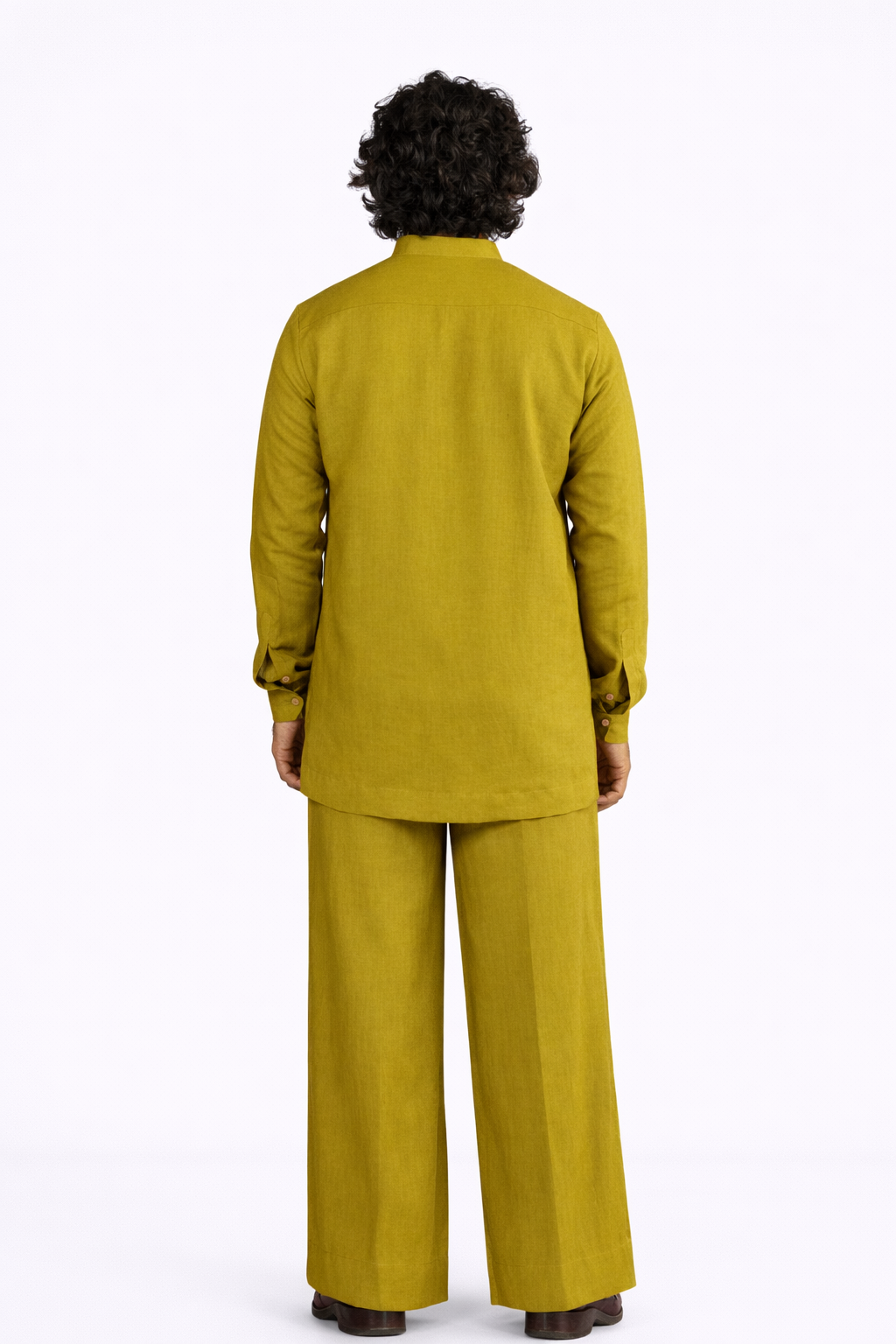 PIYARI LINEN MEN'S KURTA SET