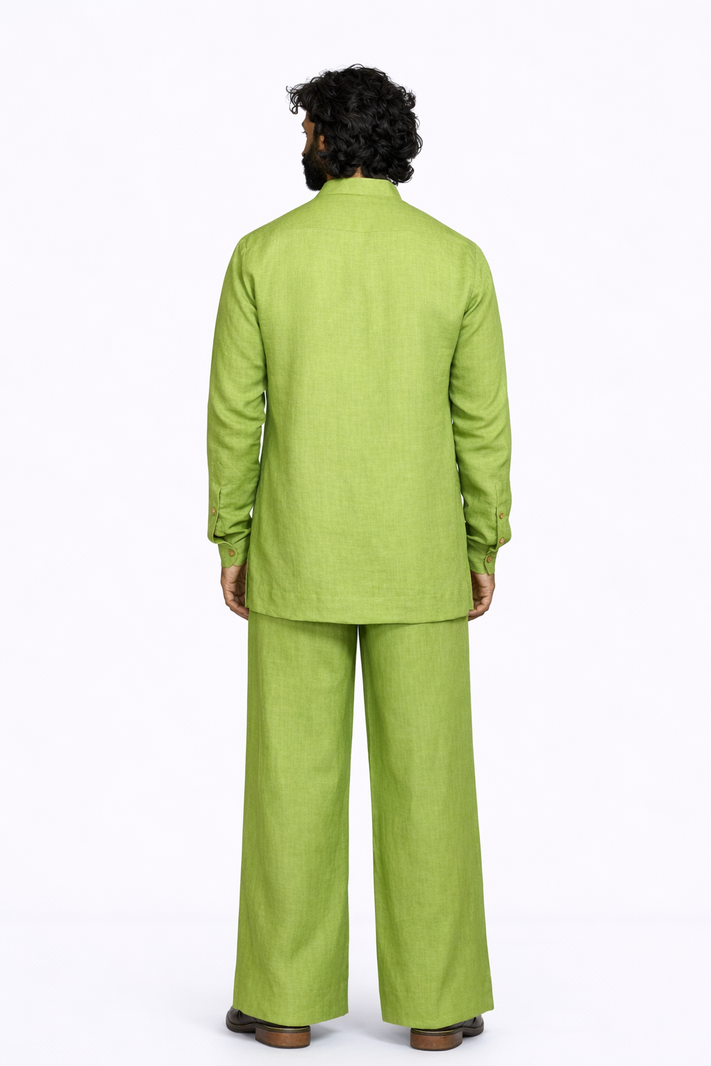 KADAMB LINEN MEN'S KURTA SET