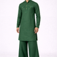 SAAGVAN LINEN MEN'S LONG KURTA SET