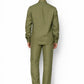 Olive Green Linen Pants for Men