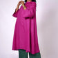 GULBAHAR FLARED LINEN TUNIC SET