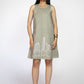 PALASH A-LINE LINEN DRESS