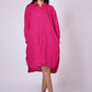 RAJMALA WOMEN'S LINEN SHIRT DRESS