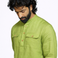 KADAMB LINEN MEN'S KURTA SET