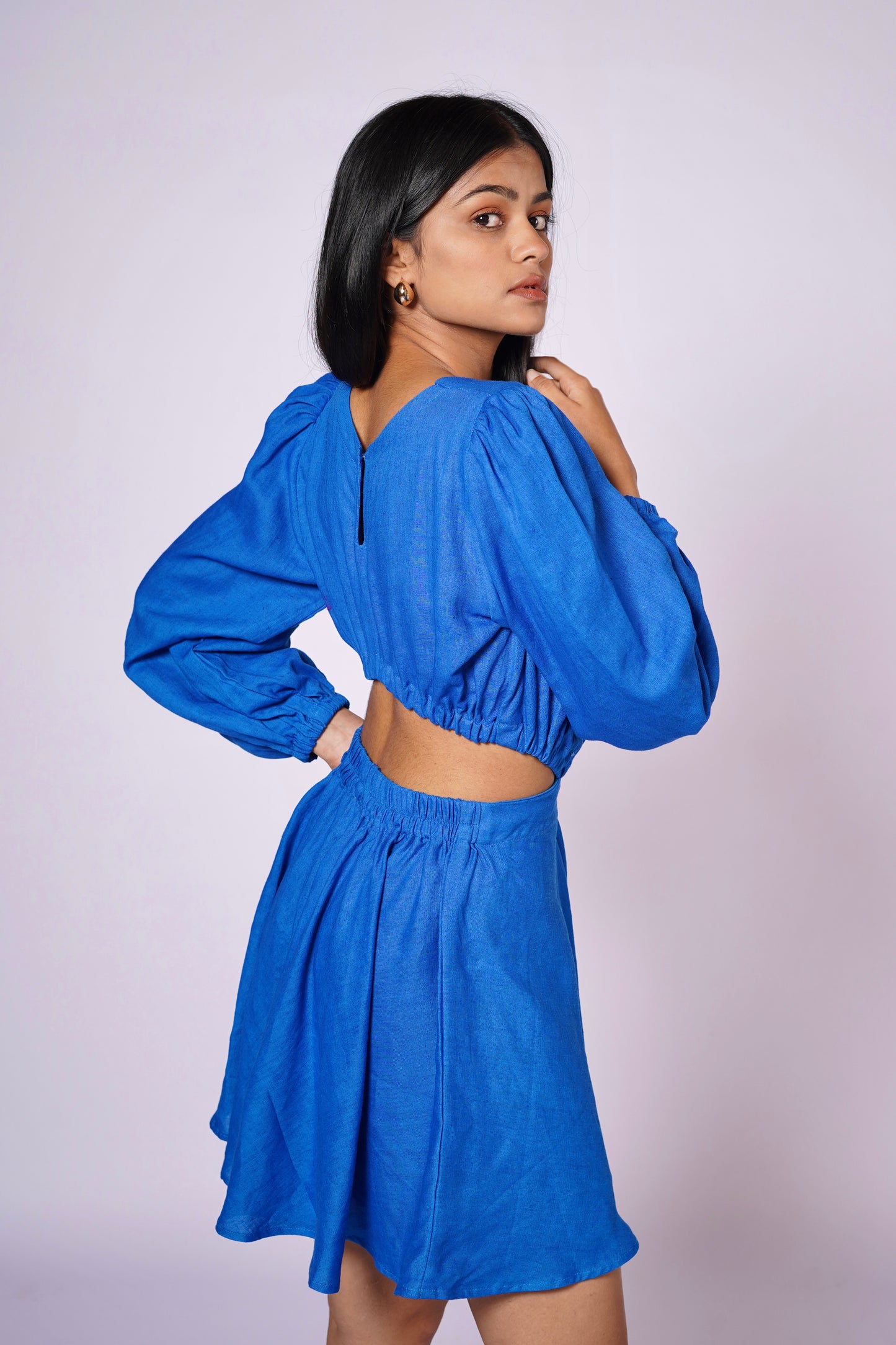 NEELAMBAR LINEN DRESS