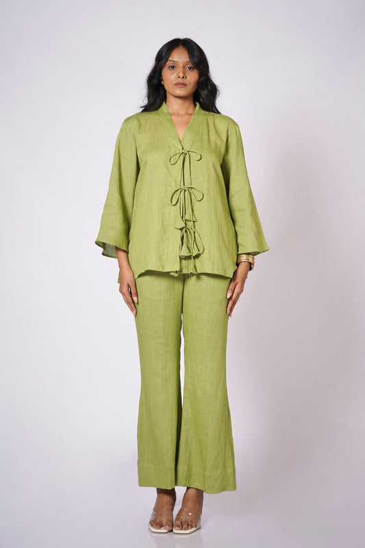 KADAMB LINEN LIMONO SET