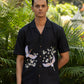 WHISPERING WINGS - EMBROIDERED PURE LINEN SHIRT MEN