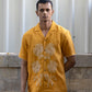 SUNFLOWER CHAPTER - EMBROIDERED PURE LINEN SHIRT MEN