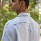 I AM - EMBROIDERED PURE LINEN SHIRT MEN
