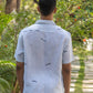 I AM - EMBROIDERED PURE LINEN SHIRT MEN