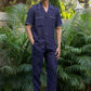 CRISS CROSS - EMBROIDERED PURE LINEN SHIRT MEN