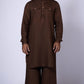 KAHA LINEN MEN'S LONG KURTA SET