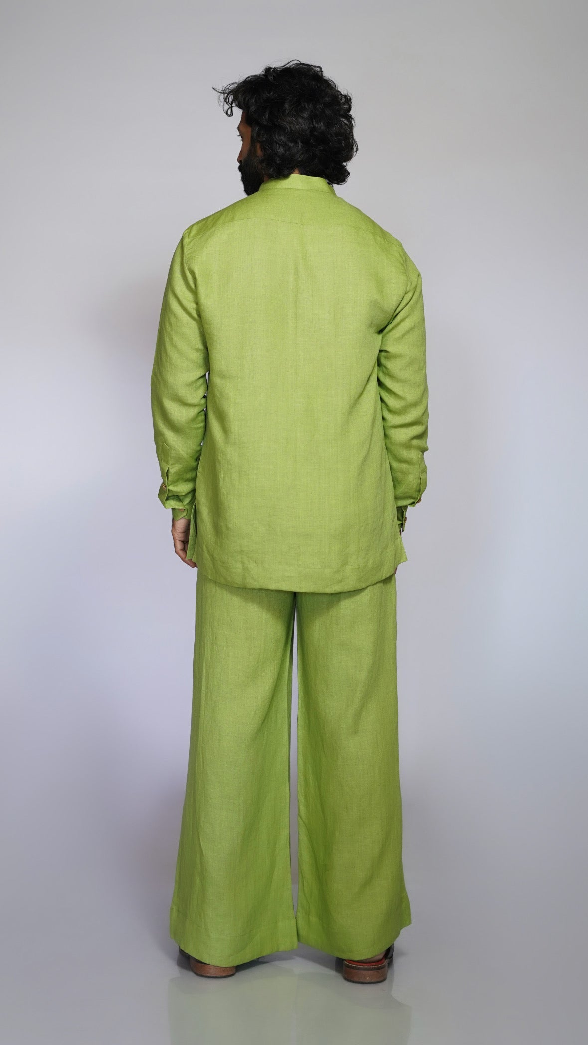 KADAMB LINEN MEN'S KURTA SET