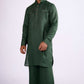 SAAGVAN LINEN MEN'S LONG KURTA SET