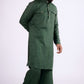 SAAGVAN LINEN MEN'S LONG KURTA SET