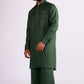 SAAGVAN LINEN MEN'S LONG KURTA SET