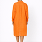 Angarika Women’s Linen Shirt Dress – Back View Linen Outfit for Women