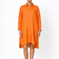 Angarika Women’s Linen Shirt Dress – Front View Linen Outfit for Women