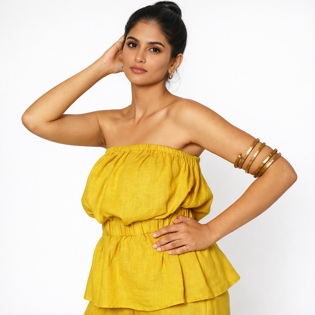 Linen Fabric Texture – Breathable Linen Set for Women