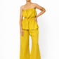 Yellow Linen Outfit Set – Hiranyam Linen Co-Ord Set for Women