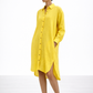Kanak Women’s Linen Shirt Dress – Side View Linen Outfit for Women