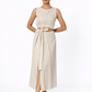 Earthy Natural Linen Co-Ord Outfit Set – Stylish Linen Set for Women