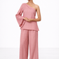 Breathable Linen Fabric Texture – Rozmay One Shoulder Linen Set