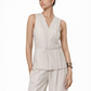 Breathable Linen Fabric Texture – Earthy Natural Linen Outfit Set