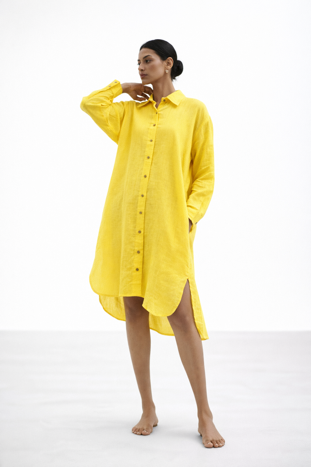 Styled Look – Kanak Linen Shirt Dress Outfit for Women