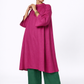 Rani Pink Linen Tunic – Part of Women’s Linen Outfit Set