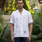 Beach Bliss Hand Embroidered Pure Linen Shirt