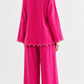 Noor Gulabu Linen Set for Women