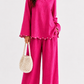 Noor Gulabu Linen Set for Women