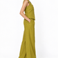 Piyari linen vest set for women side view