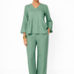 Styled Look – Sadabar Sage Green Linen Set for Women
