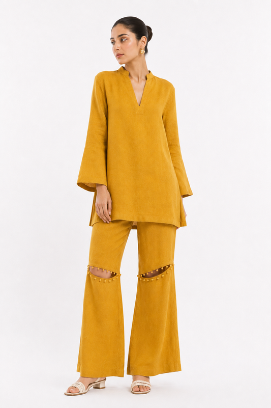 Sunehri Linen Set for Women
