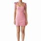 Zuri Bow Linen Dress straight fit mini silhouette
