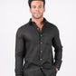 Midnight Black Regular Collar Shirt