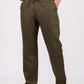 Forest Green Linen Pants